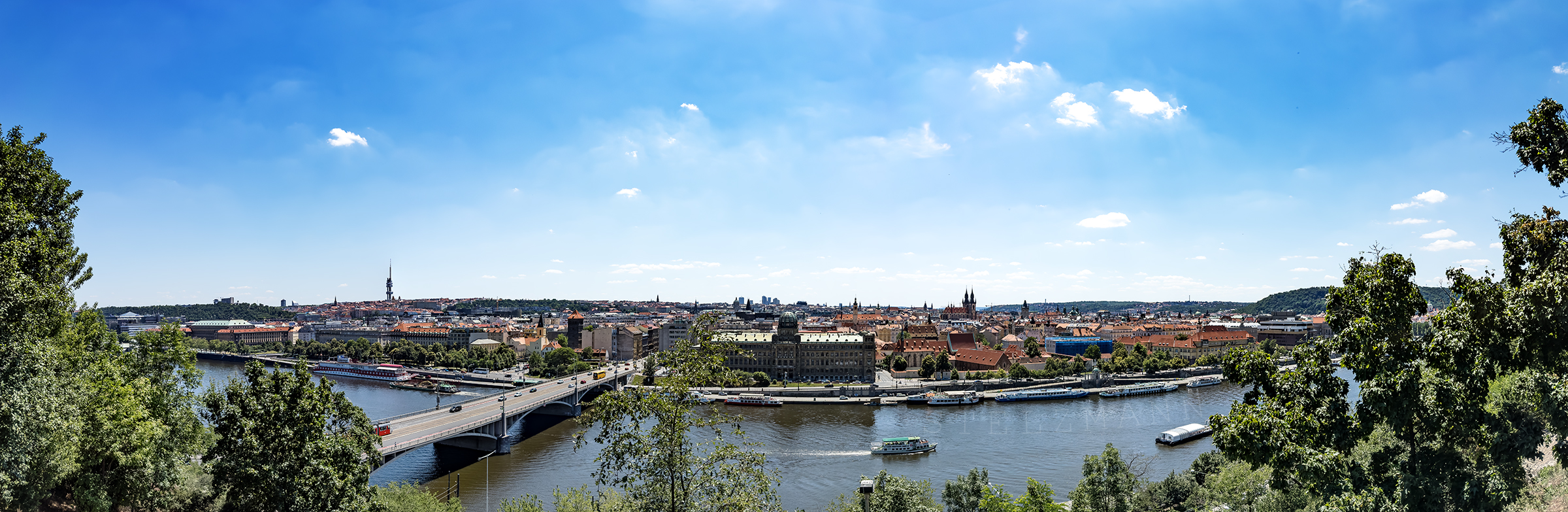 Panorama von Prag