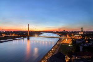 Düsseldorf after Sunset